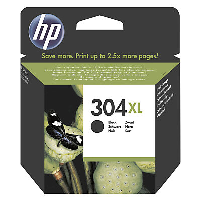 HP 304 XL Black Ink Cartridge HP 304 XL Black Ink Cartridge